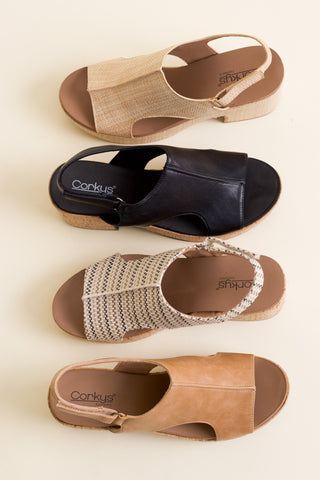 Miss Carley Chunky Platform Heels