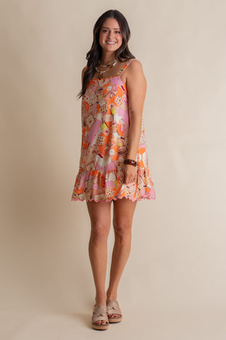 Sweet Sorbet Mini Dress