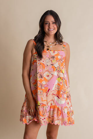 Sweet Sorbet Mini Dress