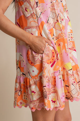 Sweet Sorbet Mini Dress