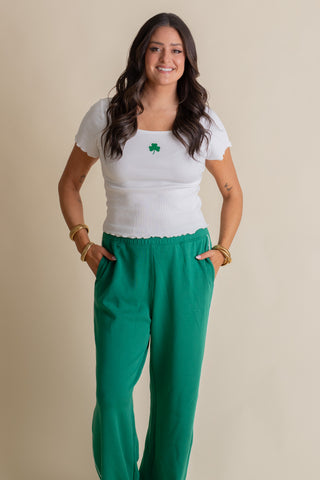 Clover Baby Rib Tee