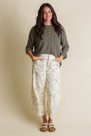 Best of Love Barrel Leg Jeans