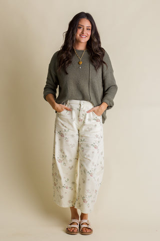 Best of Love Barrel Leg Jeans