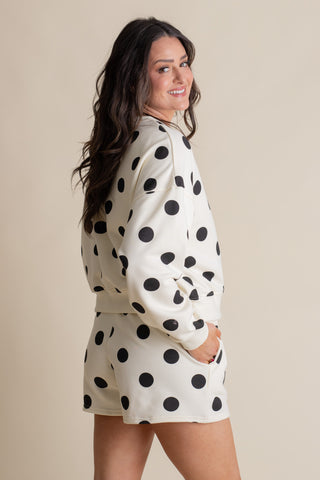 Hey Honey Polka Dot Sweatshirt