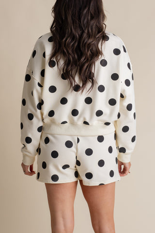 Hey Honey Polka Dot Sweatshirt