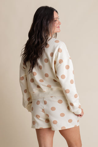 Hey Honey Polka Dot Sweatshirt