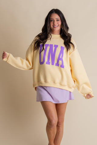 UNA Mock Neck Sweatshirt