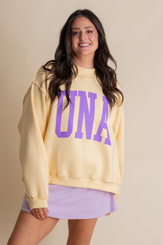 UNA Mock Neck Sweatshirt
