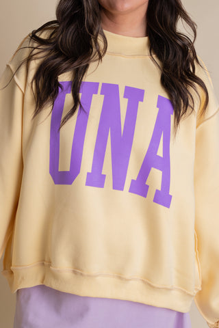 UNA Mock Neck Sweatshirt