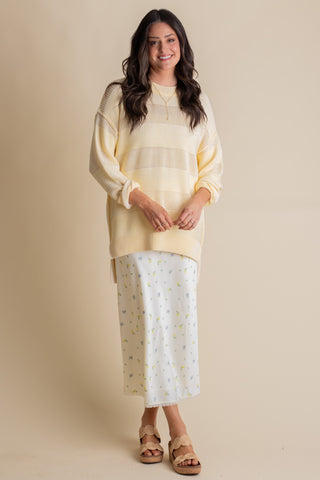 Sunny Days Knit Sweater