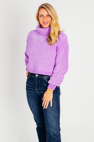 Changing With The Times Chenille Turtleneck Sweater *Final Sale*