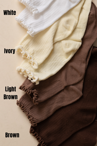 Baby Lock Ruffle Socks