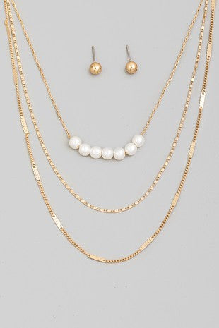 Always Intricate Layered Necklace Set