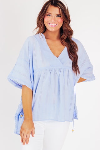One To Remember V Neck Top *Final Sale*